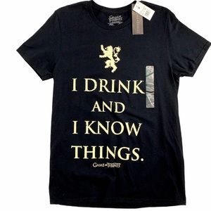 Game of Thrones I Drink and I Know Things T Shirt